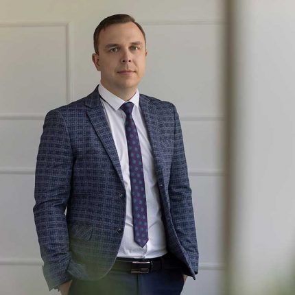 Mindaugas Laučys portretas